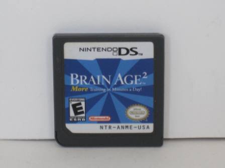 Brain Age 2: More Training in Minutes a Day - Nintendo DS Game
